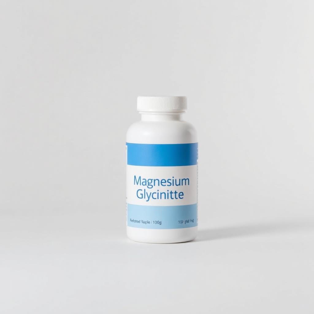 Magnesium Glycinate supplement bottle