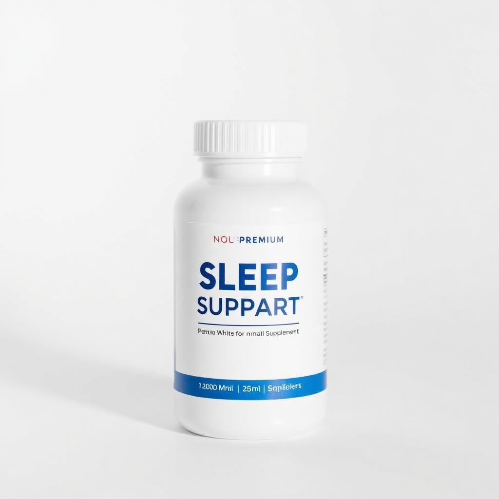 Advanced Sleep Support supplement bottle